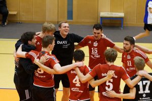 Foto: "Können die TSGL-Volleyballer zum zweiten Mal in Folge in heimischer Halle jubeln?" (Maximilian Franz)